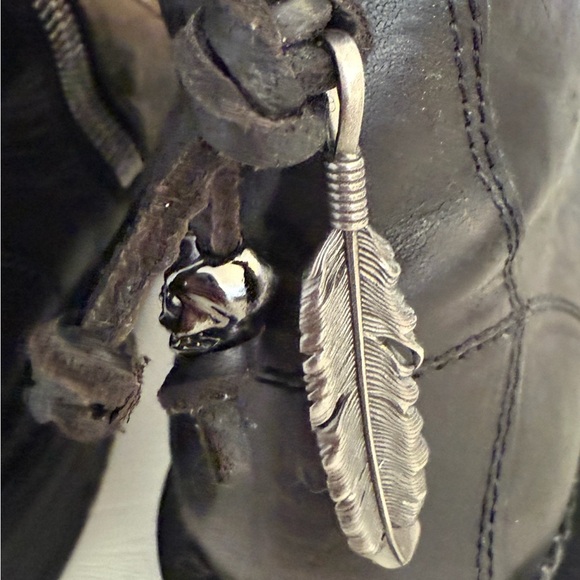 Zadig & Voltaire Laureen Roma Leather Combat Boots – Size 40 (Noir) - Picture 9 of 13